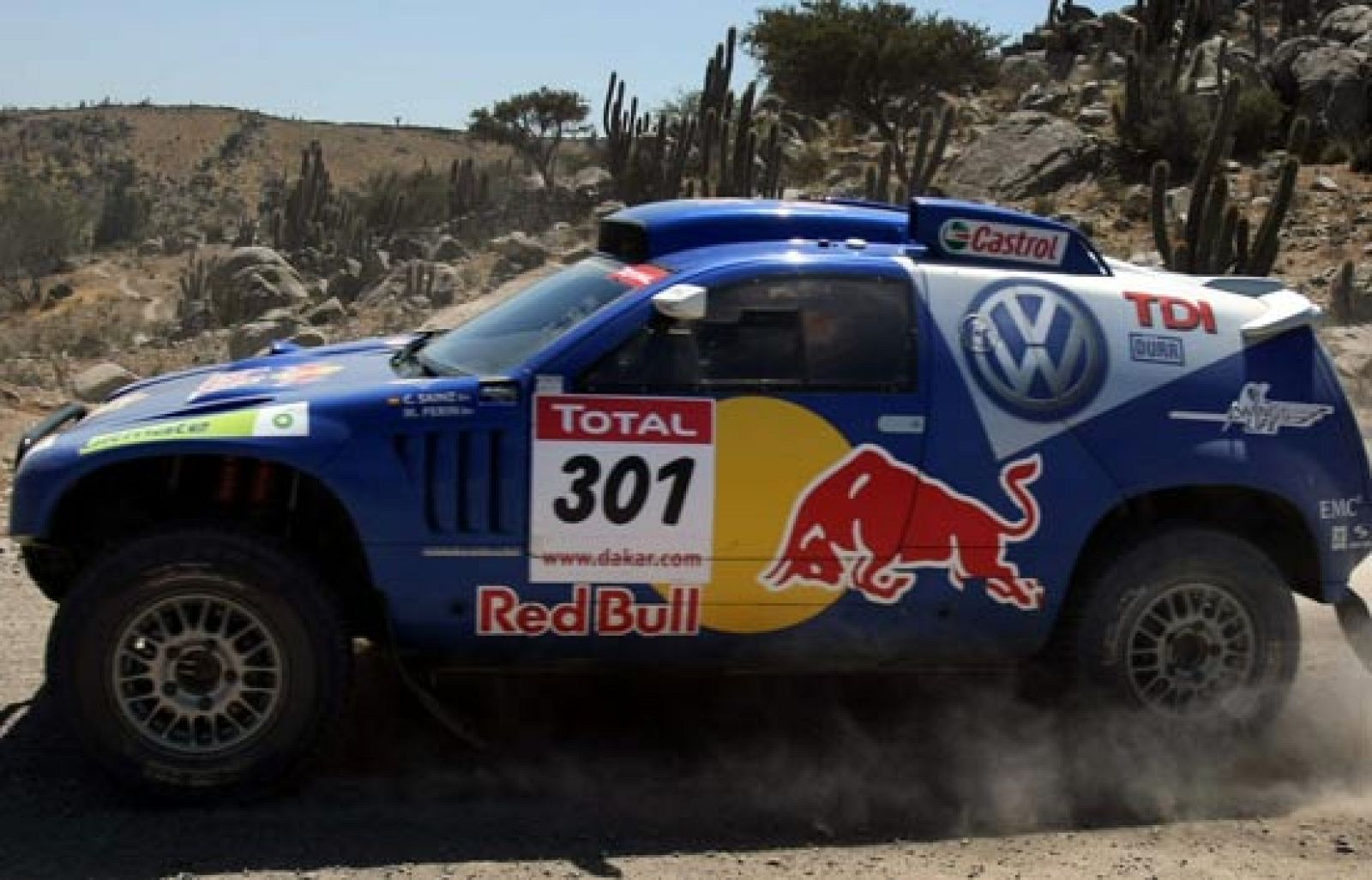 Sáinz y Coma llegan a Atacama líderes - Dakar | Ver