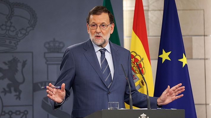 Telediario 1 - Rajoy solo contempla aprobar los presupuestos y pide "responsabilidad" al resto de partidos