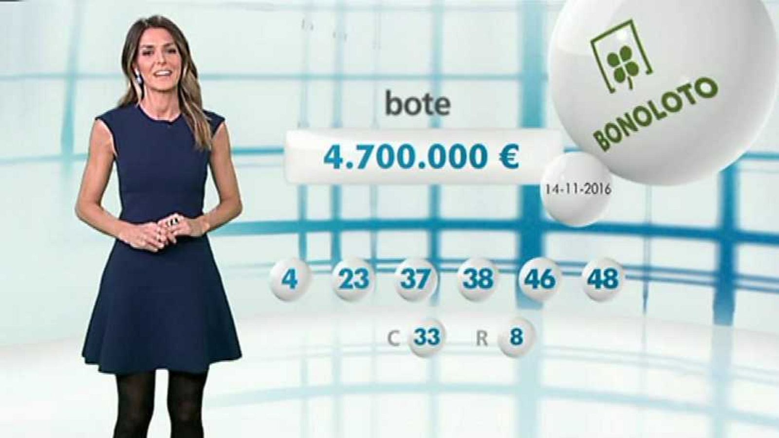 Bonoloto - 14/11/16 - ver ahora
