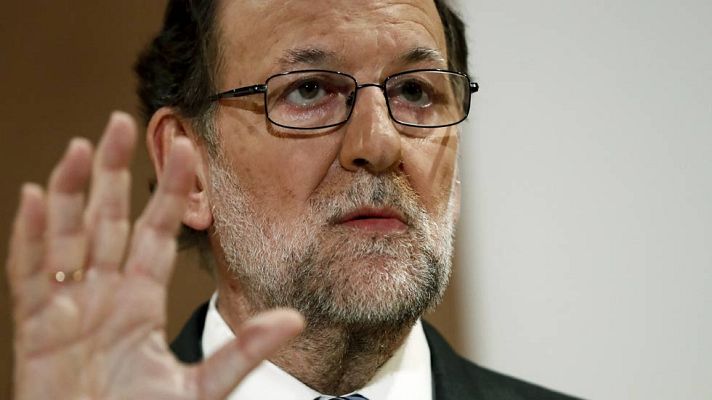 Telediario 1 - Rajoy se muestra optimista con la aprobación de los presupuestos