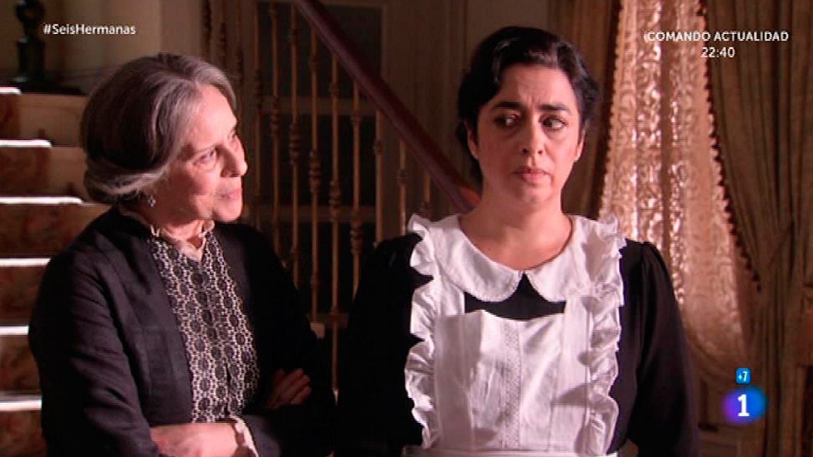 Seis Hermanas - Rosalía y Benjamín advierten a Elpidia y Raimundo