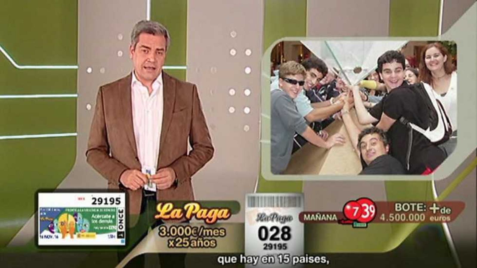 Sorteo ONCE - 16/11/16 - ver ahora