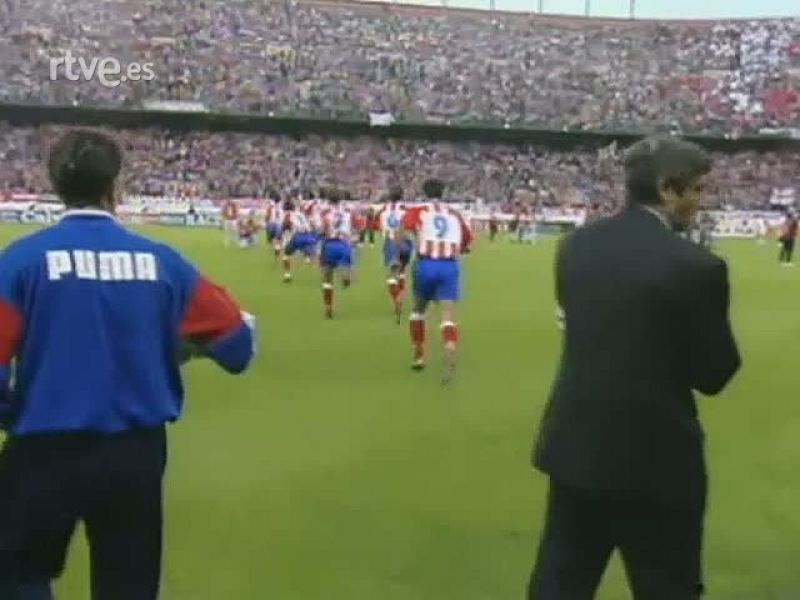 Archivo del derbi. Atlético 0-2 Madrid (Liga 95/96) - Deportes en el Archivo de RTVE | Ver