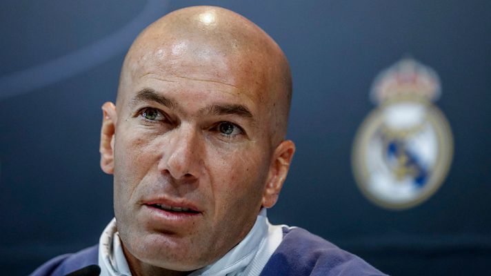 Telediario 1 - Zidane: "El Atlético es cada año mejor"