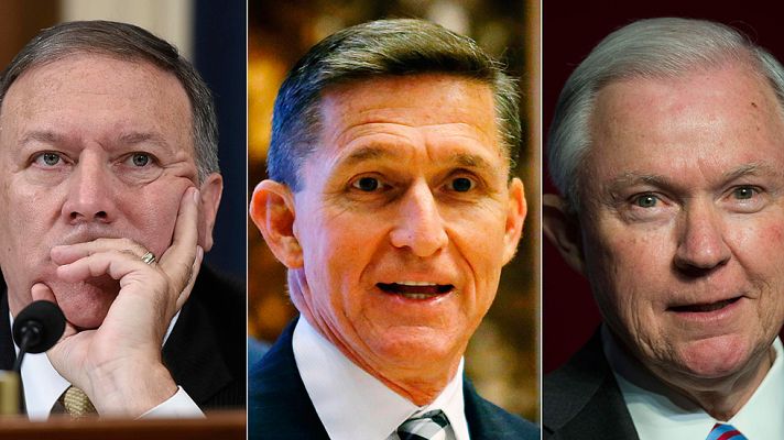 Telediario 1 - Pompeo, Flynn y Sessions, elegidos por Trump