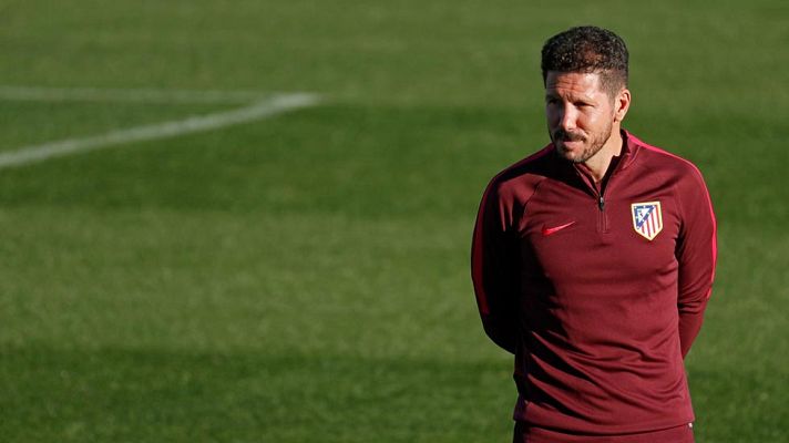 Telediario 1 - Simeone: "Ya estamos al nivel del Madrid"