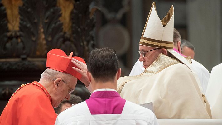 - El papa crea 17 nuevos cardenales