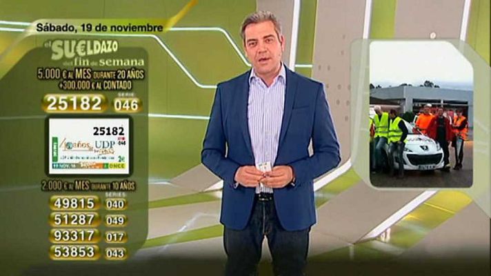 Sorteos ONCE - Sorteo ONCE - 19/11/16