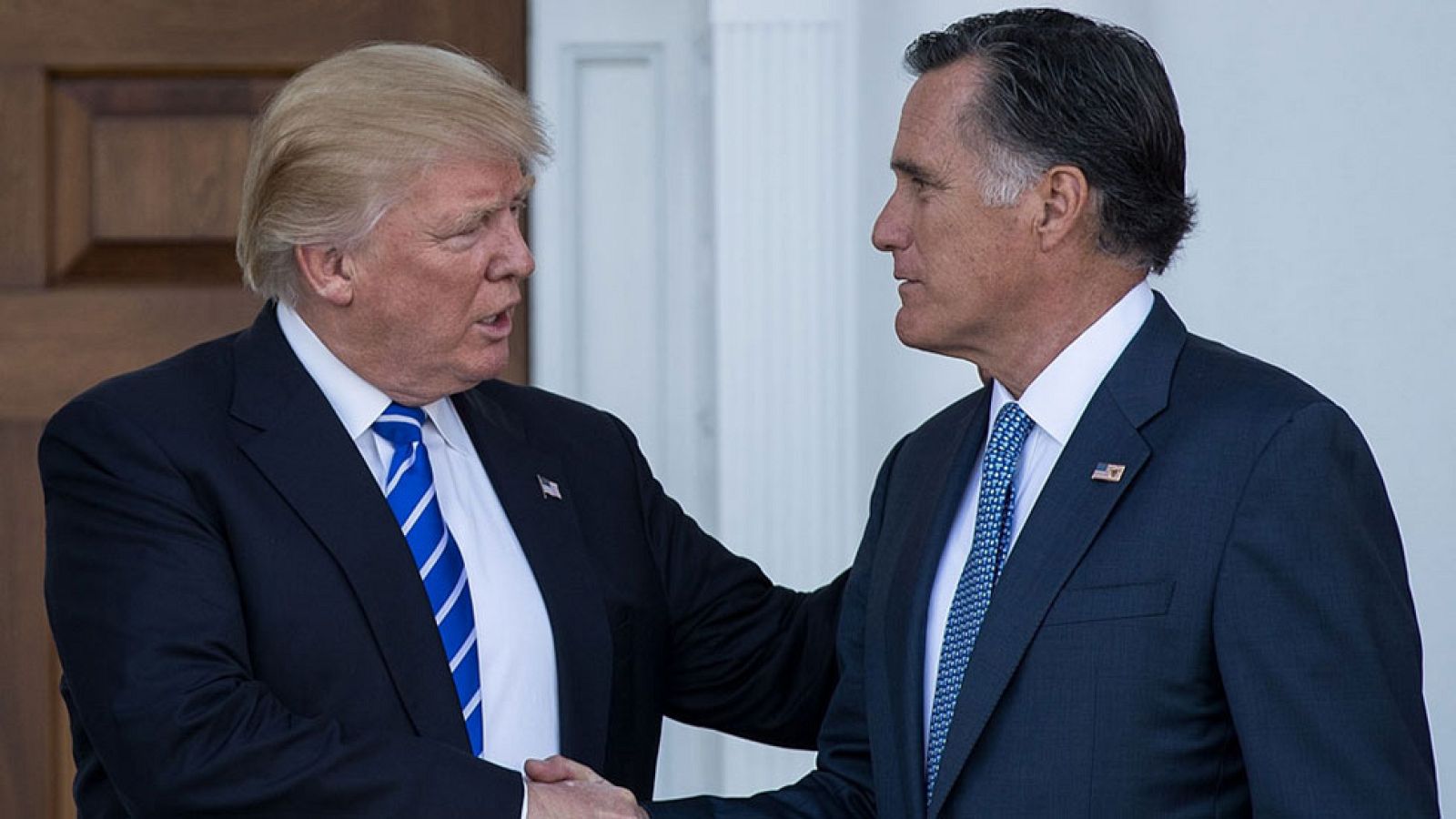 Trump y Romney discuten sobre asuntos exteriores en un esperado encuentro - Informativo 24h | Ver