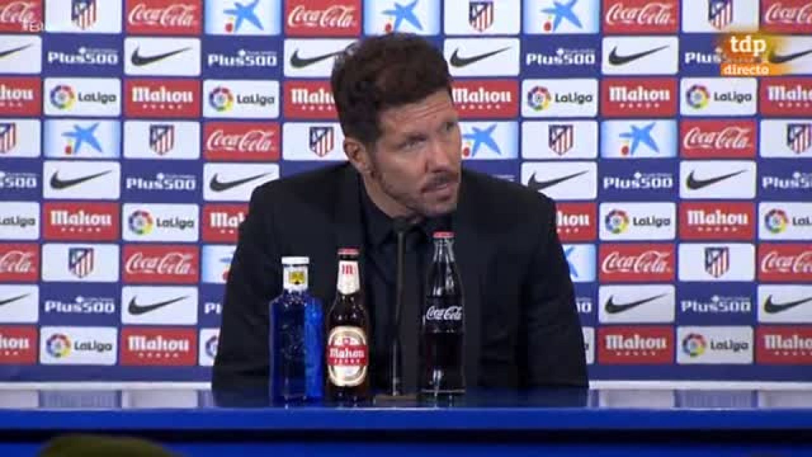 Simeone: "El Madrid fue mejor, sobre todo en el primer tiempo" - Estudio Estadio | Ver
