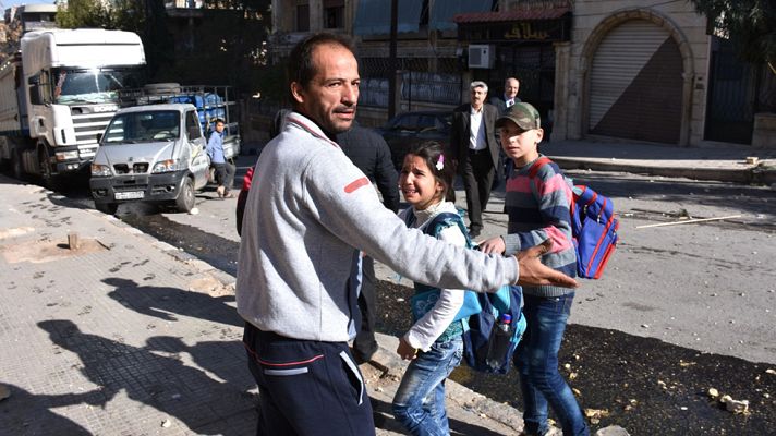 Telediario 1 - No habrá tregua para las 250.000 personas atrapadas en Alepo