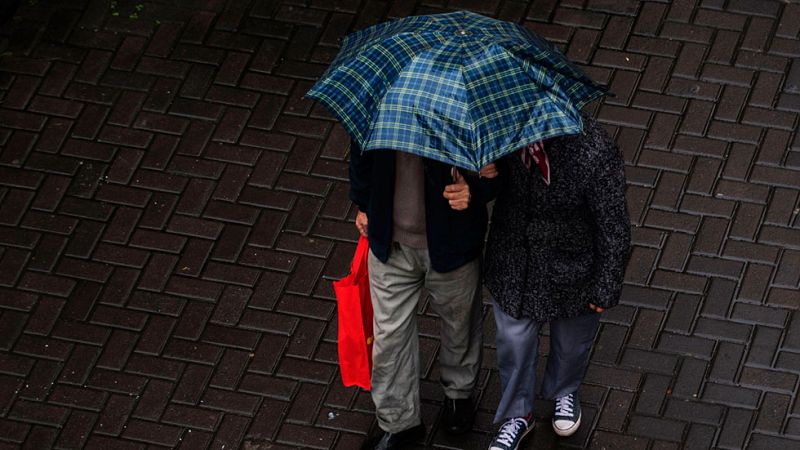 Precipitaciones generalizadas en casi toda la península