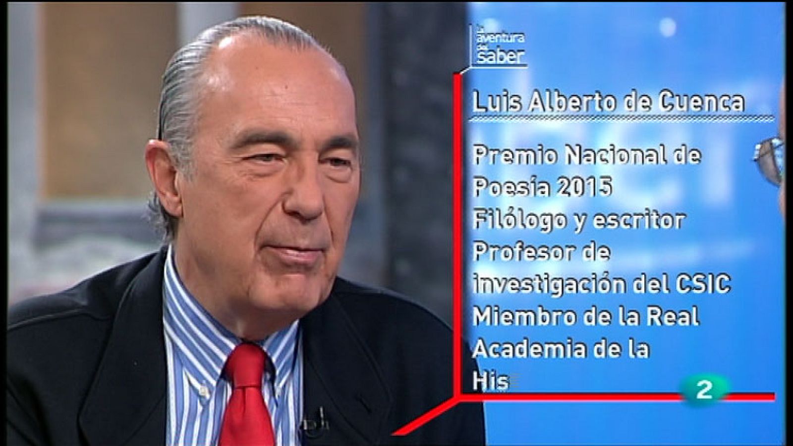 La Aventura del Saber. TVE. Taller de escritura. Luis Alberto de Cuenca. La poesía