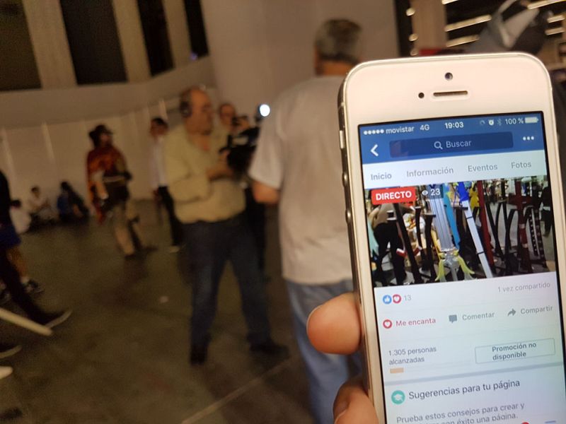 Experiencia piloto de periodismo m�vil en el Sal�n Manga