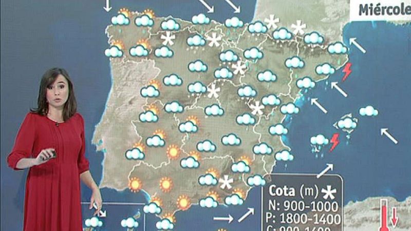 Avisos por intensas lluvias en el nordeste peninsular