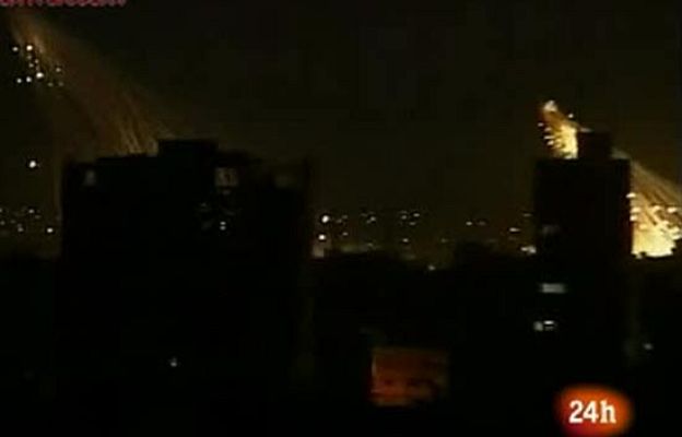  - Bombardeo nocturno a Gaza ciudad