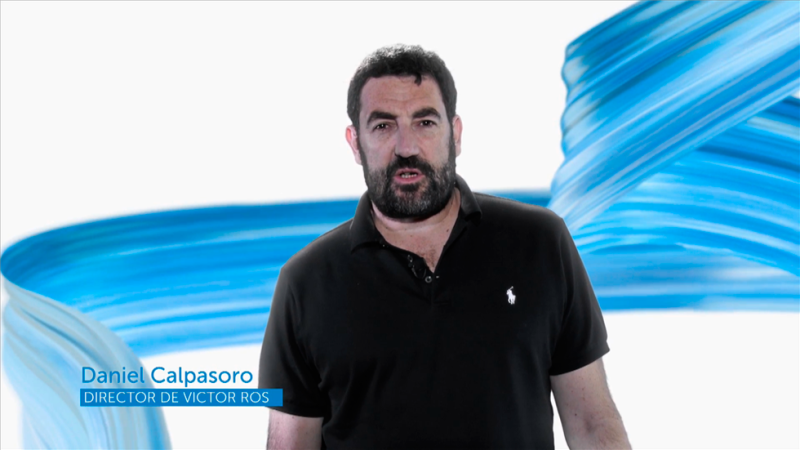 Daniel Calpasoro, director de V�ctor Ros, felicita a TVE en su 60� aniversario