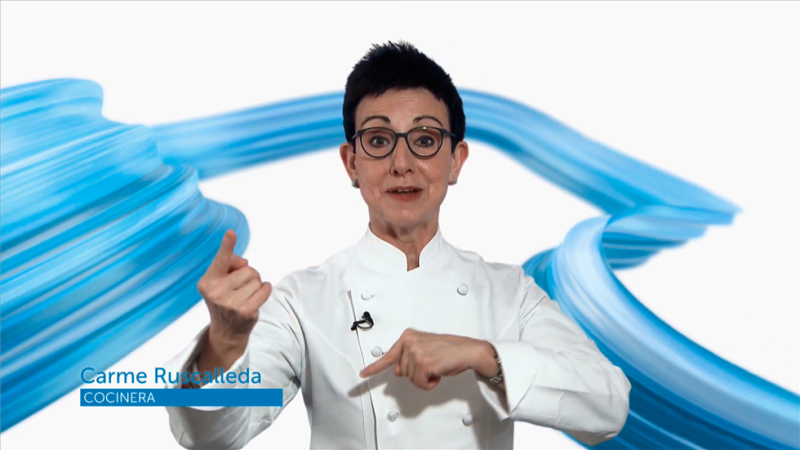 La cocinera catalana Carme Ruscalleda felicita a TVE en su 60� aniversario