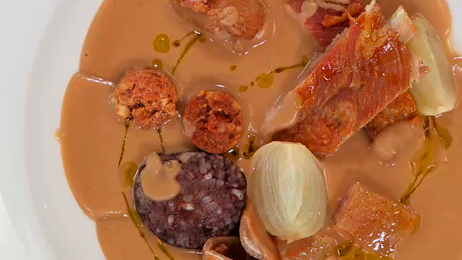 Caparrones con sus siete sacramentos