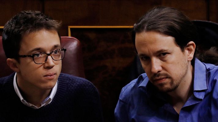 Telediario 1 - Unidos Podemos se ausenta en el minuto de silencio en el Congreso por la muerte de Barberá
