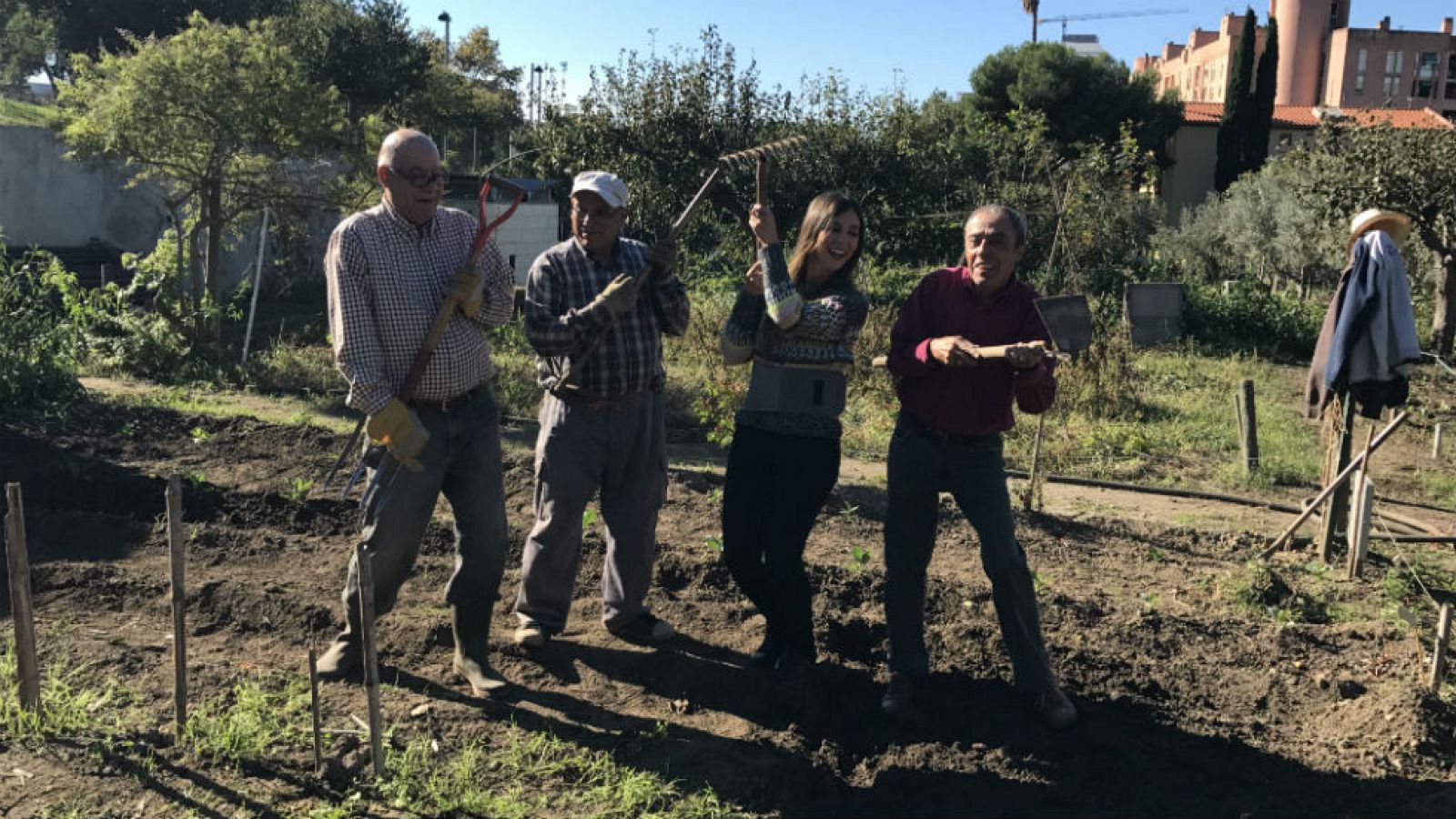 Adopta a Marta: en una huerta urbana