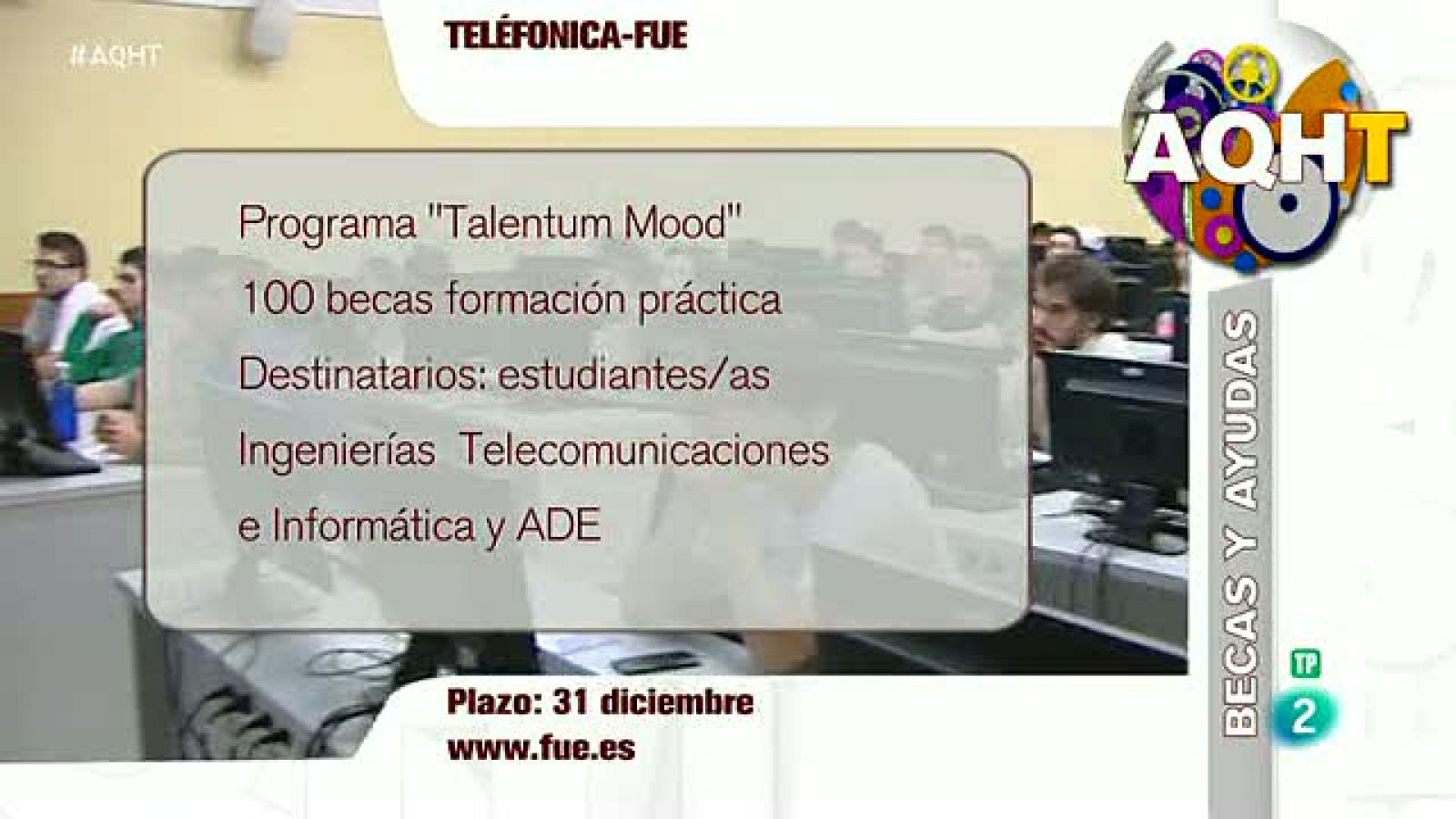 Más de 245 oportunidades en tres programas de becas - Aquí hay trabajo | Ver
