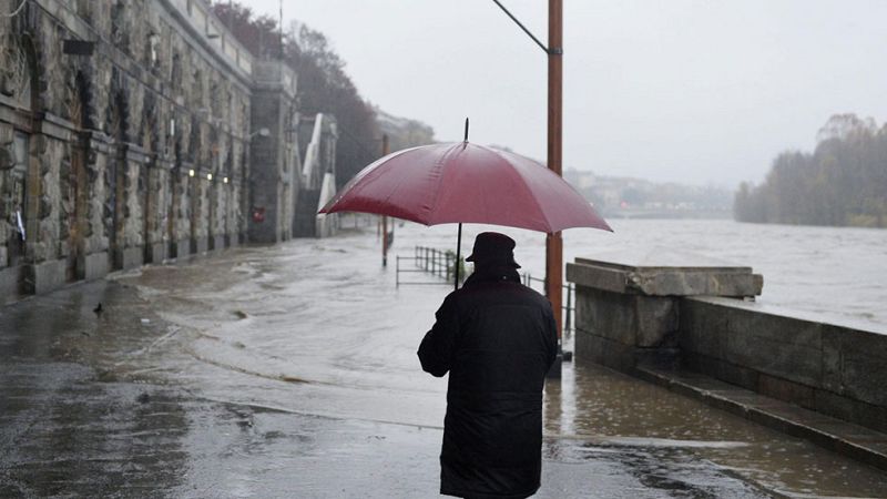 Lluvias fuertes en Andalucía y Extremadura