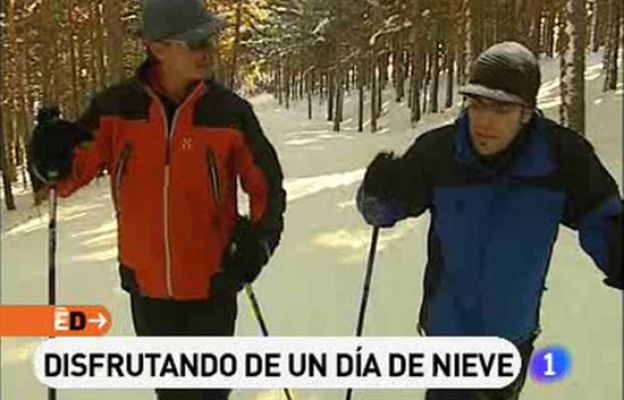 España Directo - Un día de nieve en Segovia