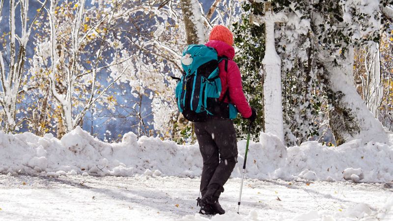 Lluvias fuertes en Galicia y sur de Andalucía, y nevadas en noroeste
