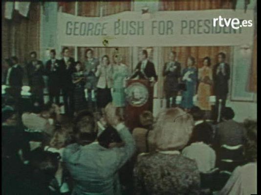 Fue noticia en el Archivo de RTVE - George Bush, vicepresidente con Ronald Reagan