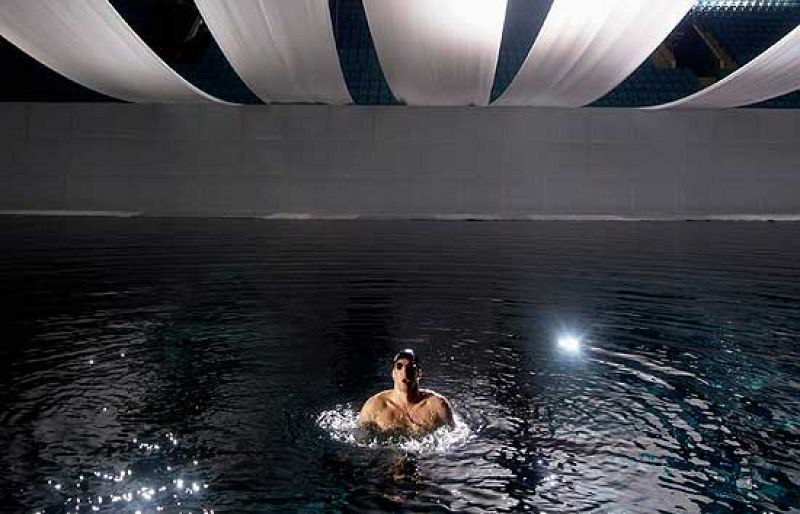 Phelps se estrena como actor