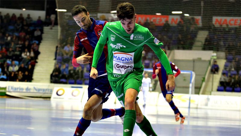 Liga Nacional de Fútbol Sala. Jornada 8. Magna Gurpea 5-1 Levante UD FS