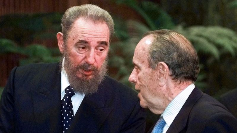Cuando Fidel Castro visitó la casa de su padre en Galicia