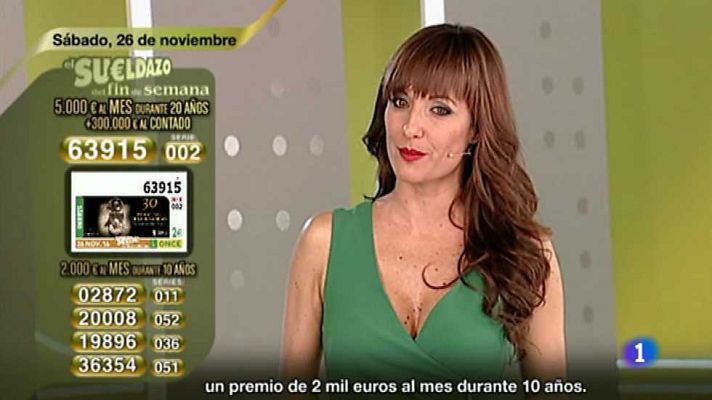 Sorteos ONCE - Sorteo ONCE - 26/11/16