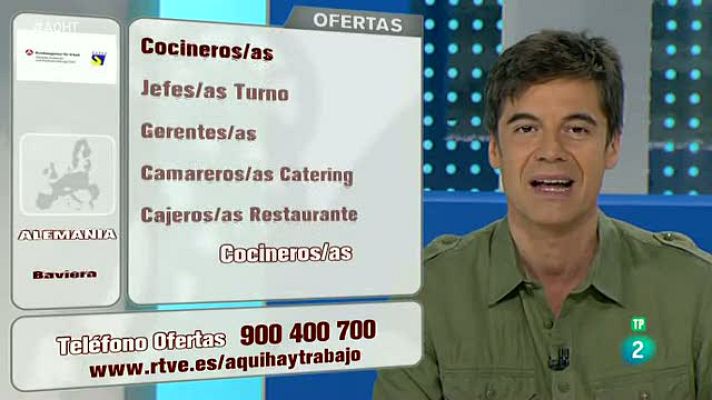 Aquí hay trabajo - Trabajo en Alemania de cocineros, gerentes, jefes de turno..