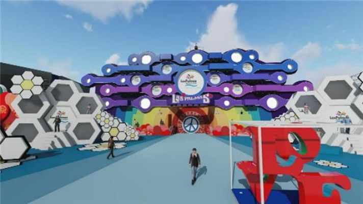  - Escenario del Carnaval de Las Palmas de Gran Canaria 2017