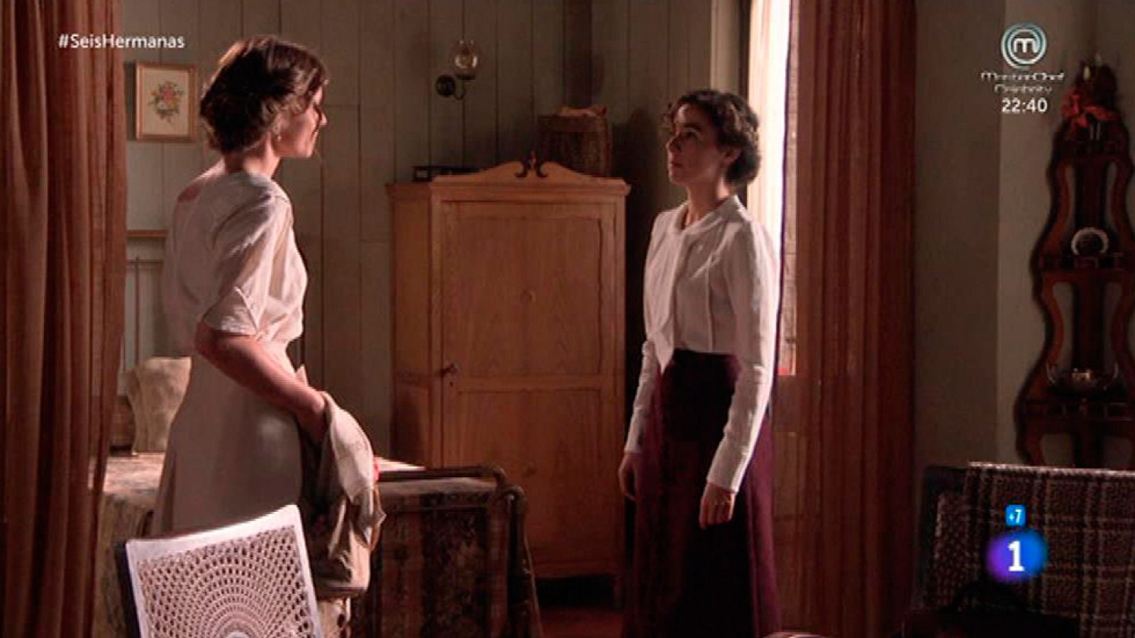 Seis Hermanas - Blanca, furiosa con Celia por su relación con Aurora