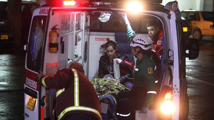 Telediario 1 - Dos de los seis supervivientes del accidente aéreo se encuentran en estado grave