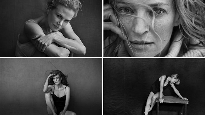 Telediario 1 - Penélope Cruz, Uma Thurman y Nicole Kidman, en el Calendario Pirelli 2017