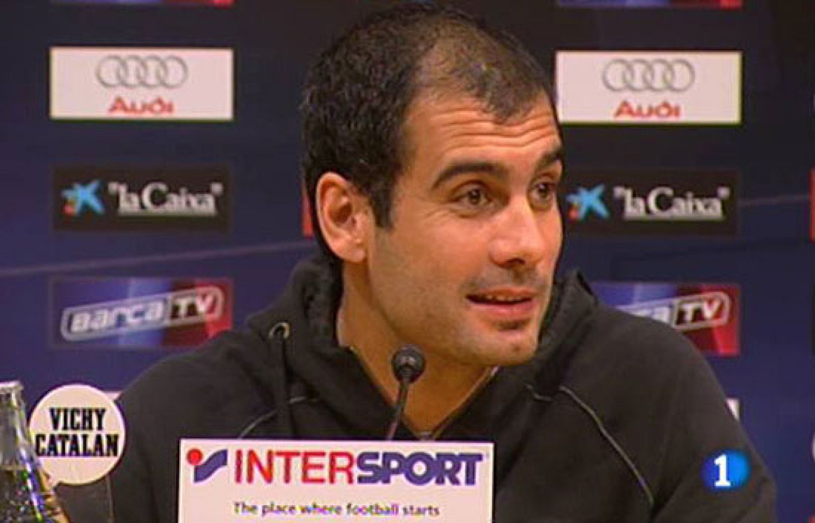 Guardiola piensa que el Atlético no es un equipo para confiarse, y alude a los colchoneros como sus mejores rivales historicamente, los más difíciles.