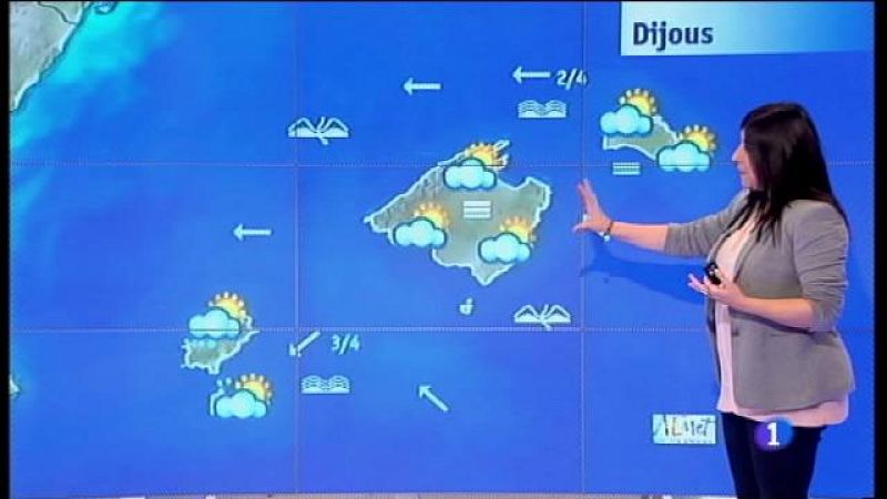 El temps a les Illes Balears - 30/11/16