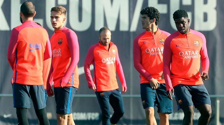 Telediario 1 - El Barça viaja a Alicante ocn suplentes y canteranos