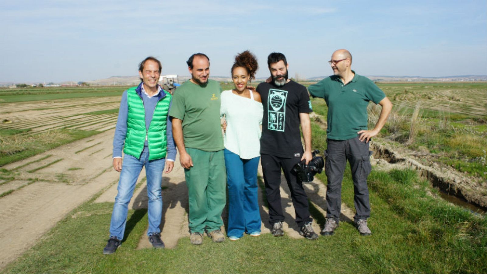Una gran alfombra verde