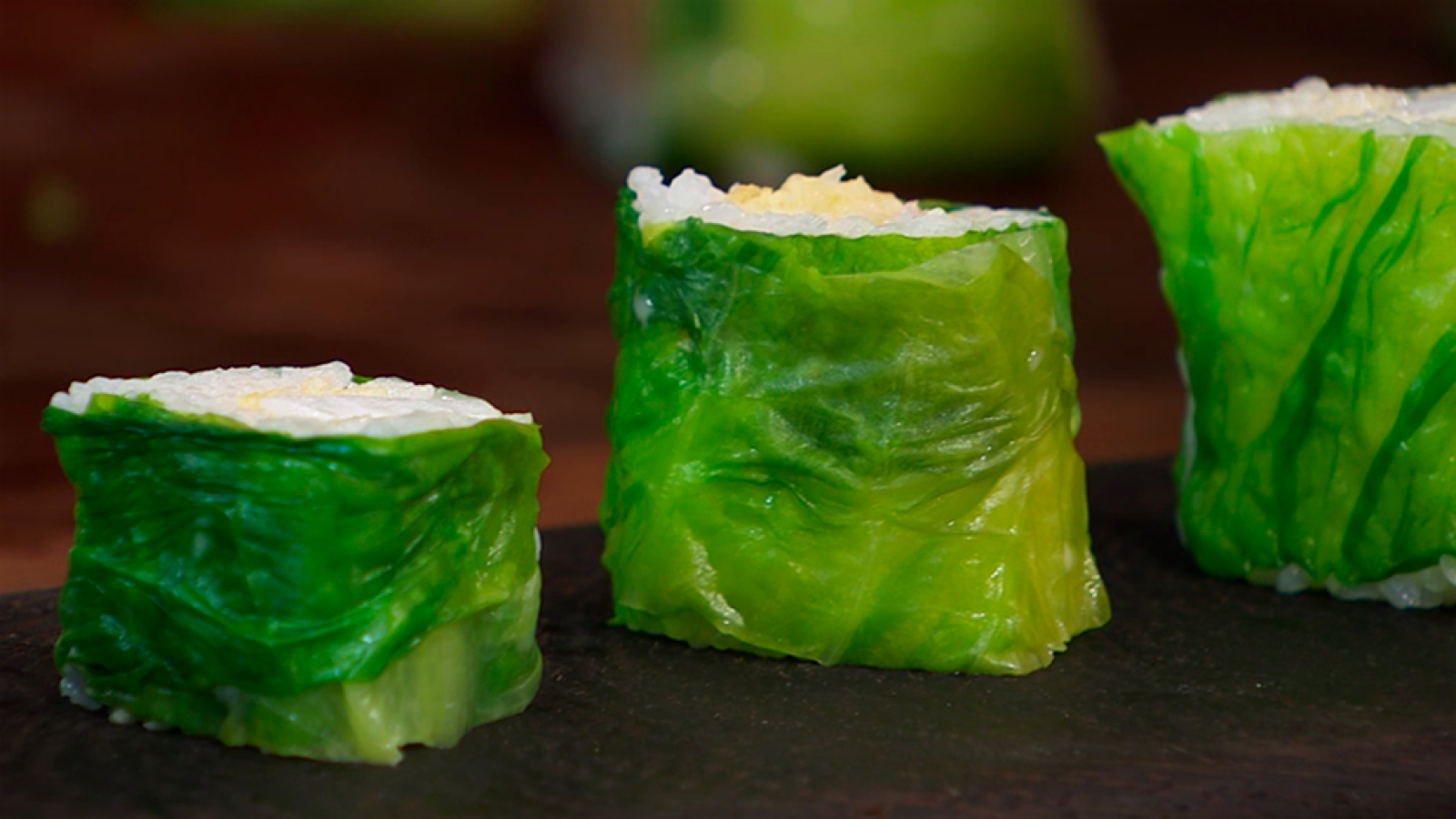 Receta de sushi de calamar frito