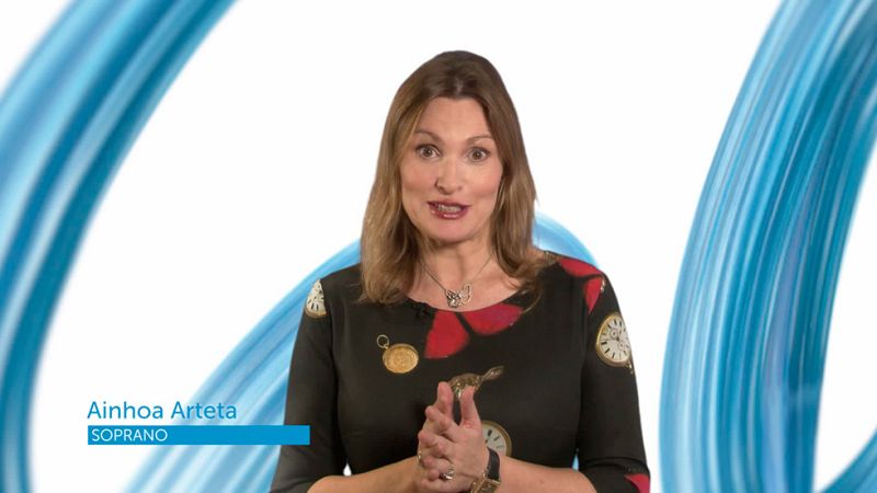 La soprano Ainhoa Arteta felicita a TVE en su 60� aniversario