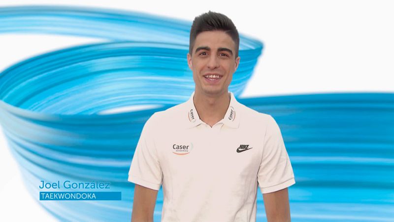 Joel Gonz�lez, taekwondoka, felicita a TVE en su 60� aniversario