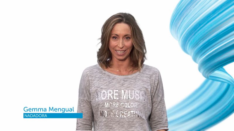 La nadadora Gemma Mengual felicita a TVE en su 60� aniversario