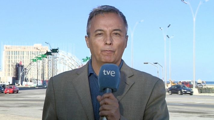 Telediario 1 - Detienen al enviado especial de TVE en La Habana