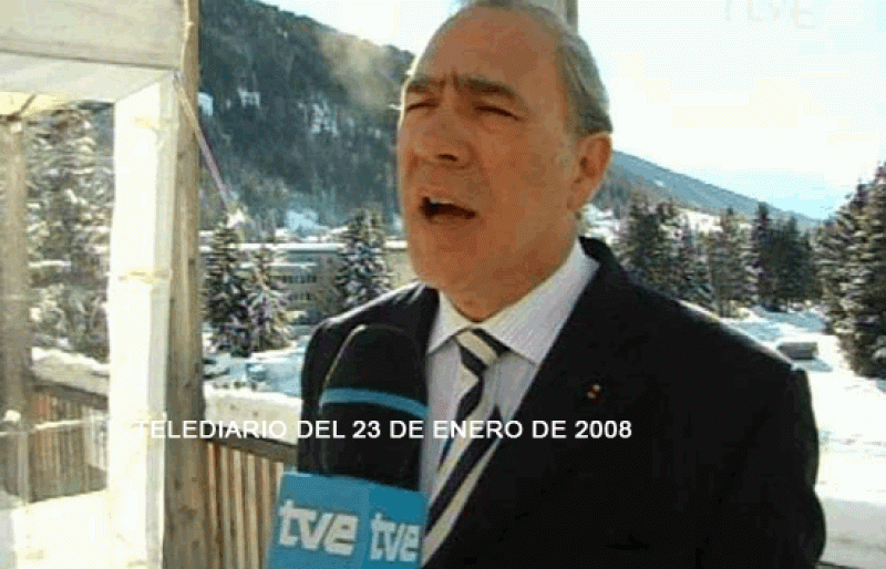 La cumbre de Davos de 2008 - Fue noticia en el Archivo de RTVE | Ver