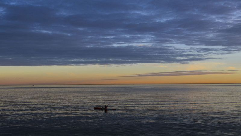 Lluvias en el sur de Valencia y norte de Alicante
